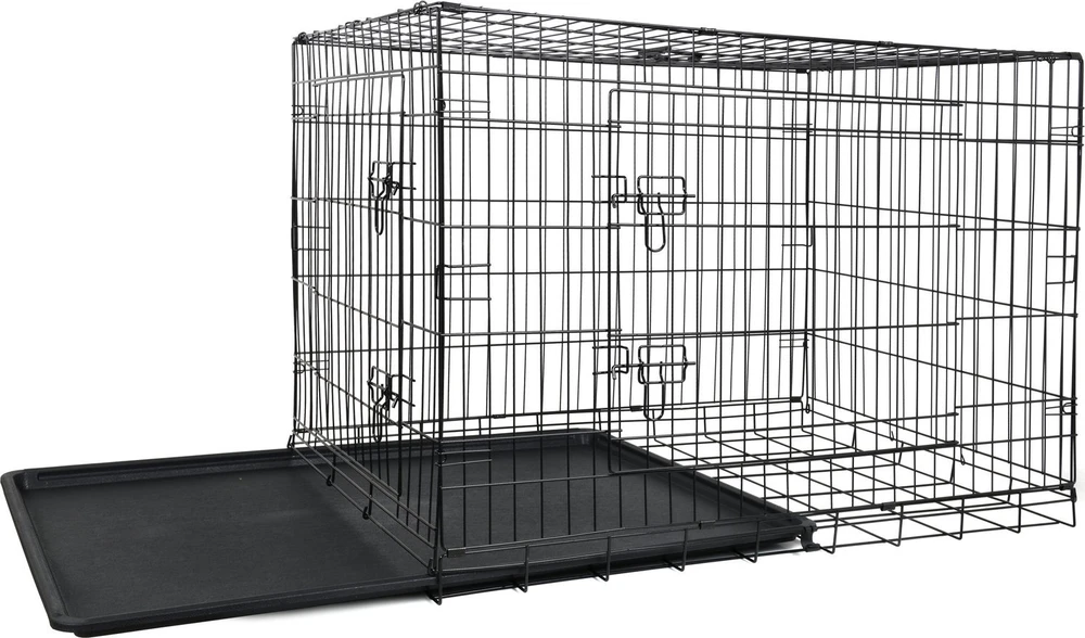 Funfit daugiafunkcis metalinis narvas - XXL maniežas šunims, katėms ir kitiems gyvūnams