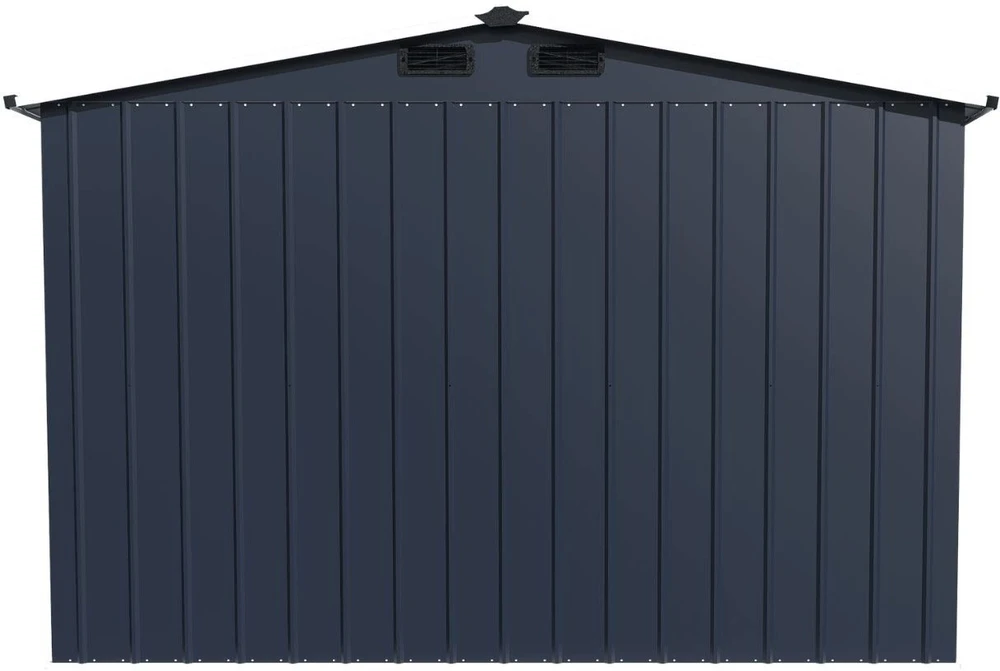Funfit Sodo įrankių namelis skardinis 277x191x196cm su pamatu (5905771304010)