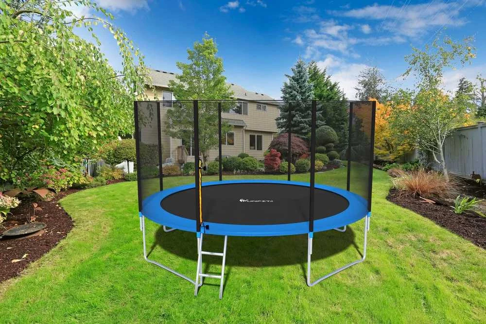 Batutas su tinklu FunFit 404cm + kopetėlės