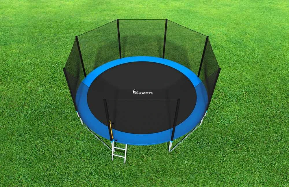 Batutas su tinklu FunFit 404cm + kopetėlės
