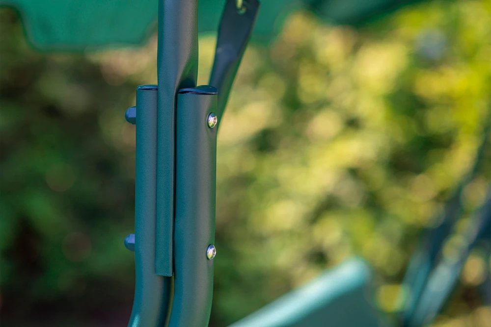 Funfit Garden Sodo sūpynės "Relax" 3 asmenims, žalios spalvos