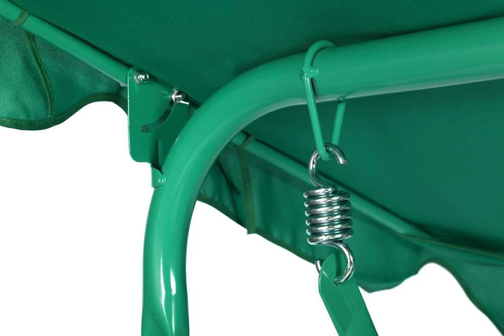 Funfit Garden Sodo sūpynės "Relax" 3 asmenims, žalios spalvos