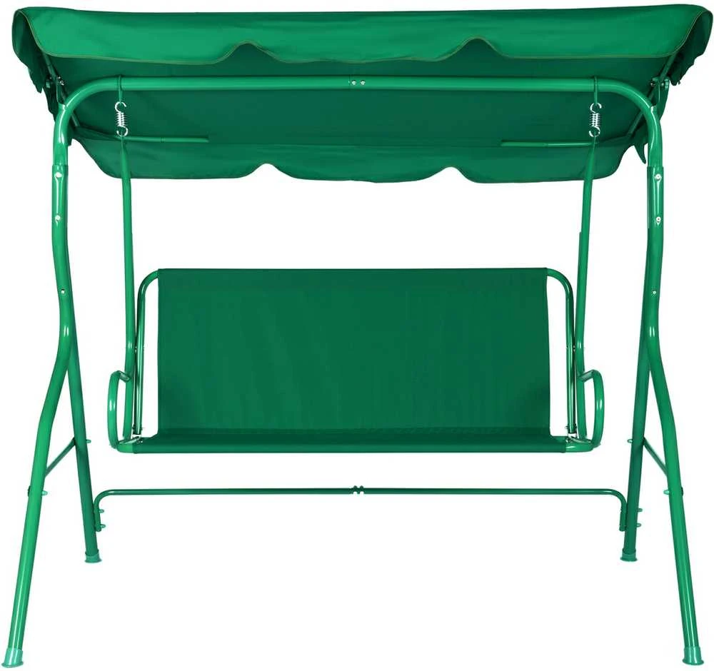 Funfit Garden Sodo sūpynės "Relax" 3 asmenims, žalios spalvos