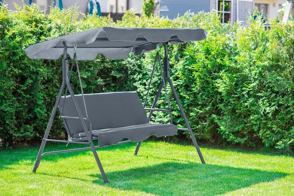 Funfit Sodo sūpynės „Relax“ 3 asmenims