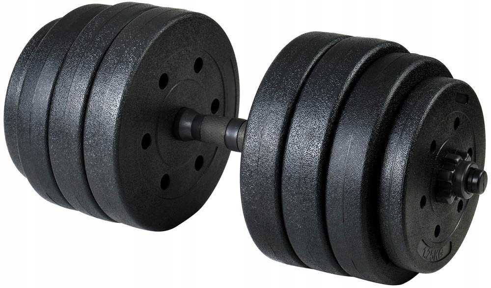 Funfit Hanteliai 4257 bituminiai 2 x 20 kg