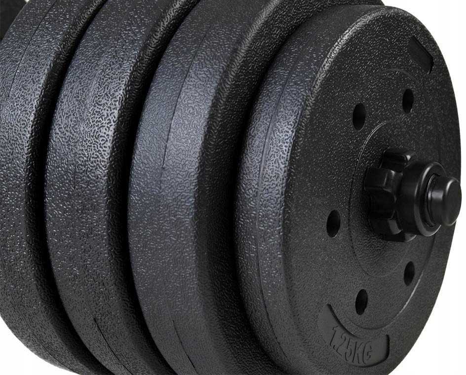 Funfit Hanteliai 4257 bituminiai 2 x 20 kg