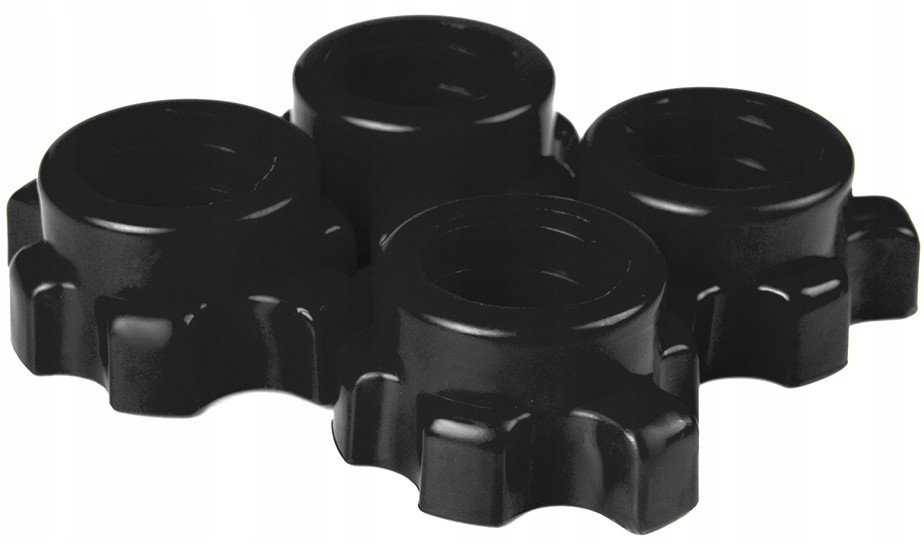 FunFit Bituminiai hanteliai 40 kg 4 viename rinkinys + rankenos