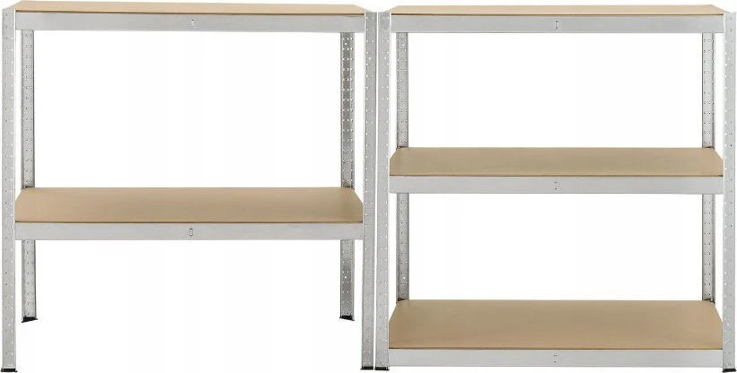 Funfit Metalinė laikymo lentyna 180x90x40 cm