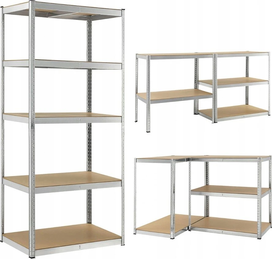 Funfit Metalinė sandėlio lentyna 180x100x50 cm