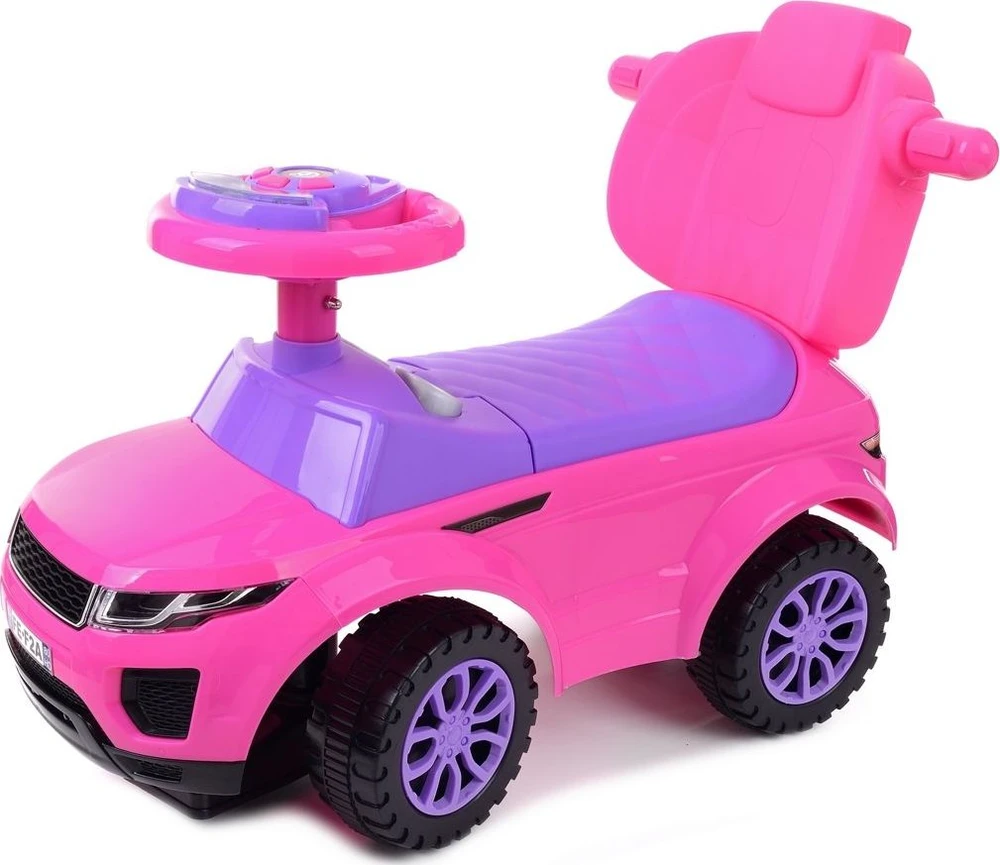 FunFit Mašinėlė - stumdukas Sport car Rose