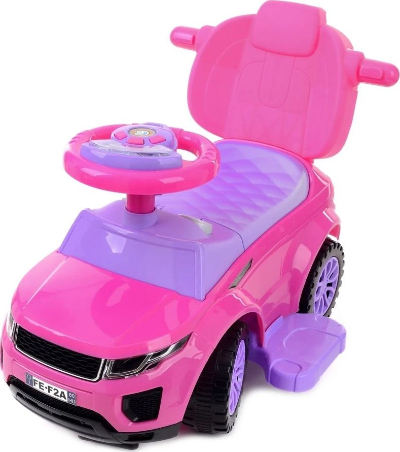 FunFit Mašinėlė - stumdukas Sport car Rose