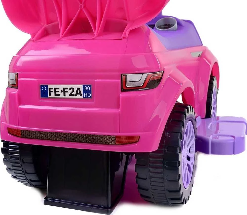 FunFit Mašinėlė - stumdukas Sport car Rose
