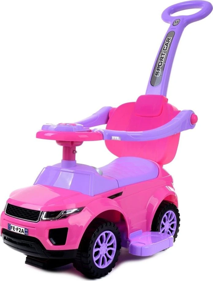 FunFit Mašinėlė - stumdukas Sport car Rose