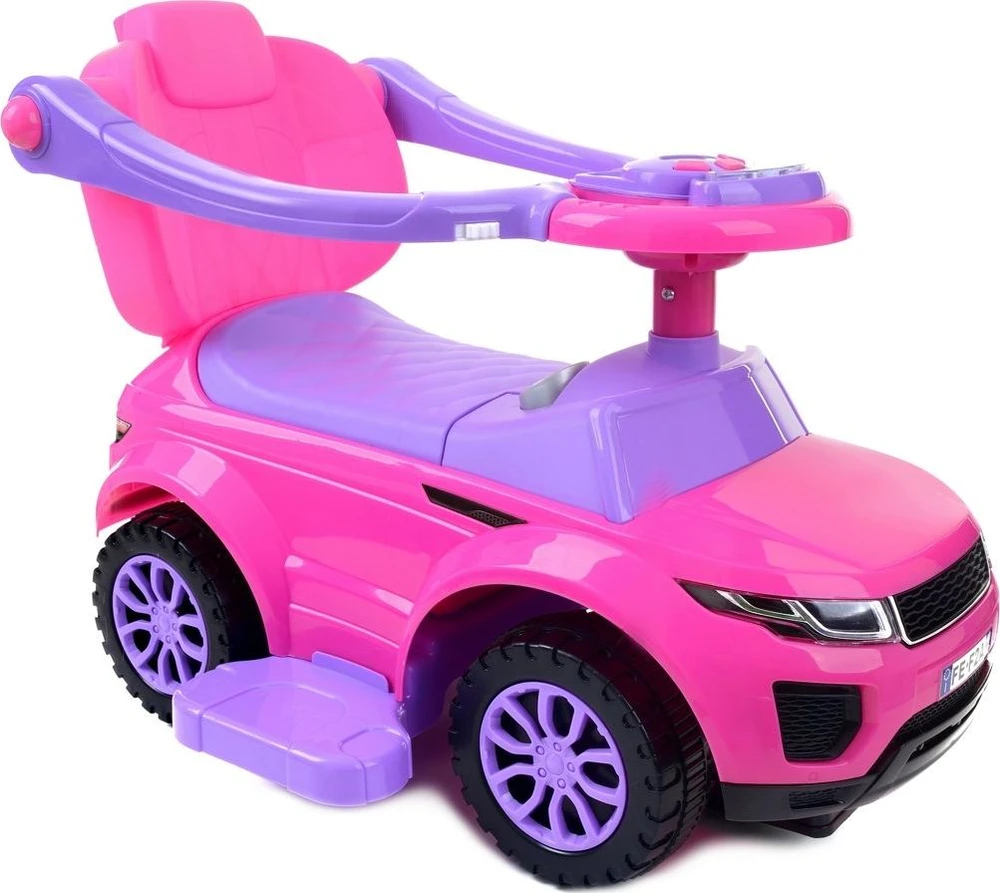 FunFit Mašinėlė - stumdukas Sport car Rose