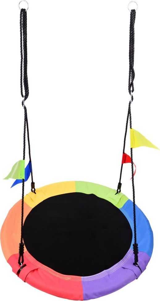 Funfit Sodo sūpynės gandralizdis vaikams 100 cm (2767)
