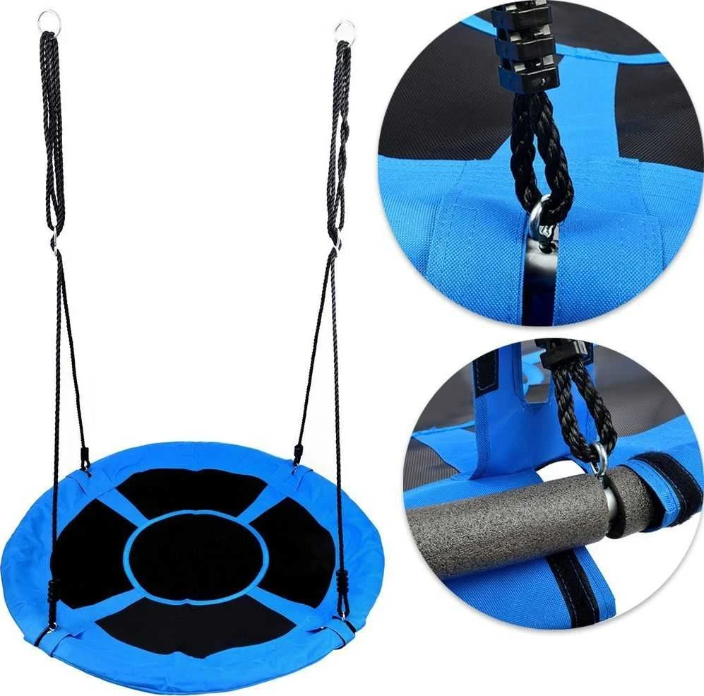 Gandro lizdo sūpynės Funfit Garden, 100 cm 150 kg mėlyna