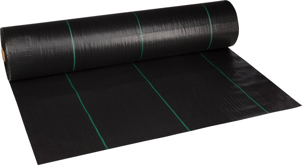 Funfit STIPRI AGROPLĖVĖ PIKTŽOLIŲ SLOPINIMO DANGALAS 1,1x50m 90g/m JUODA AGROTEKSTILĖ