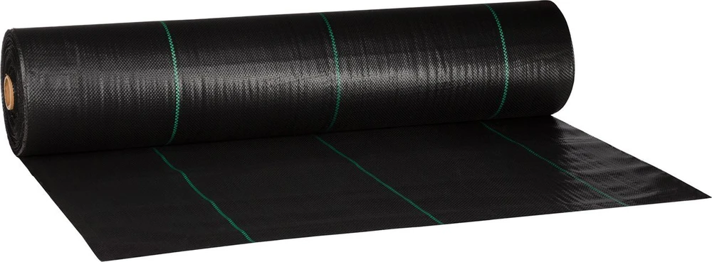 Funfit STIPRI AGROPLĖVĖ PIKTŽOLIŲ SLOPINIMO DANGALAS 1,1x50m 90g/m JUODA AGROTEKSTILĖ
