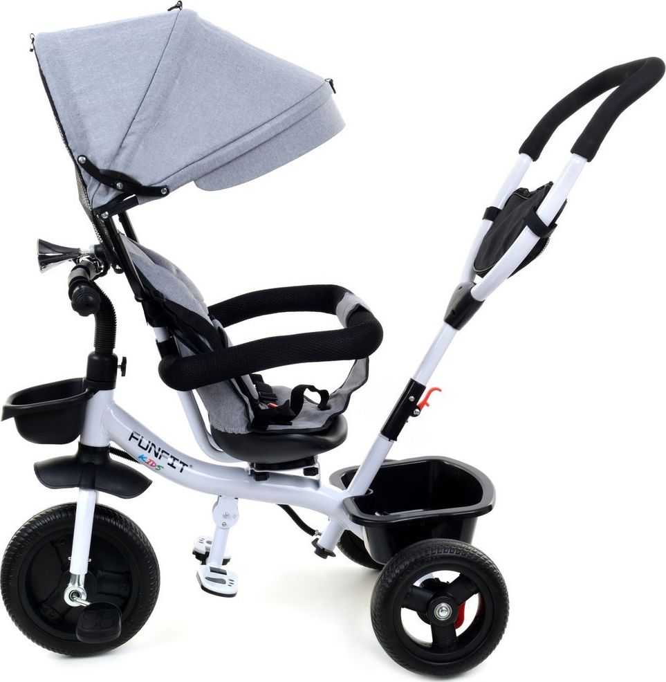 Funfit Triratis dviratukas vaikams kids twist universalus