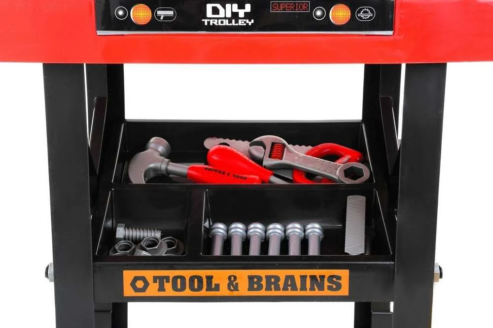 FunFit Žaislinis meistro įrankių rinkinys, įrankių komplektai Workbench With Tools