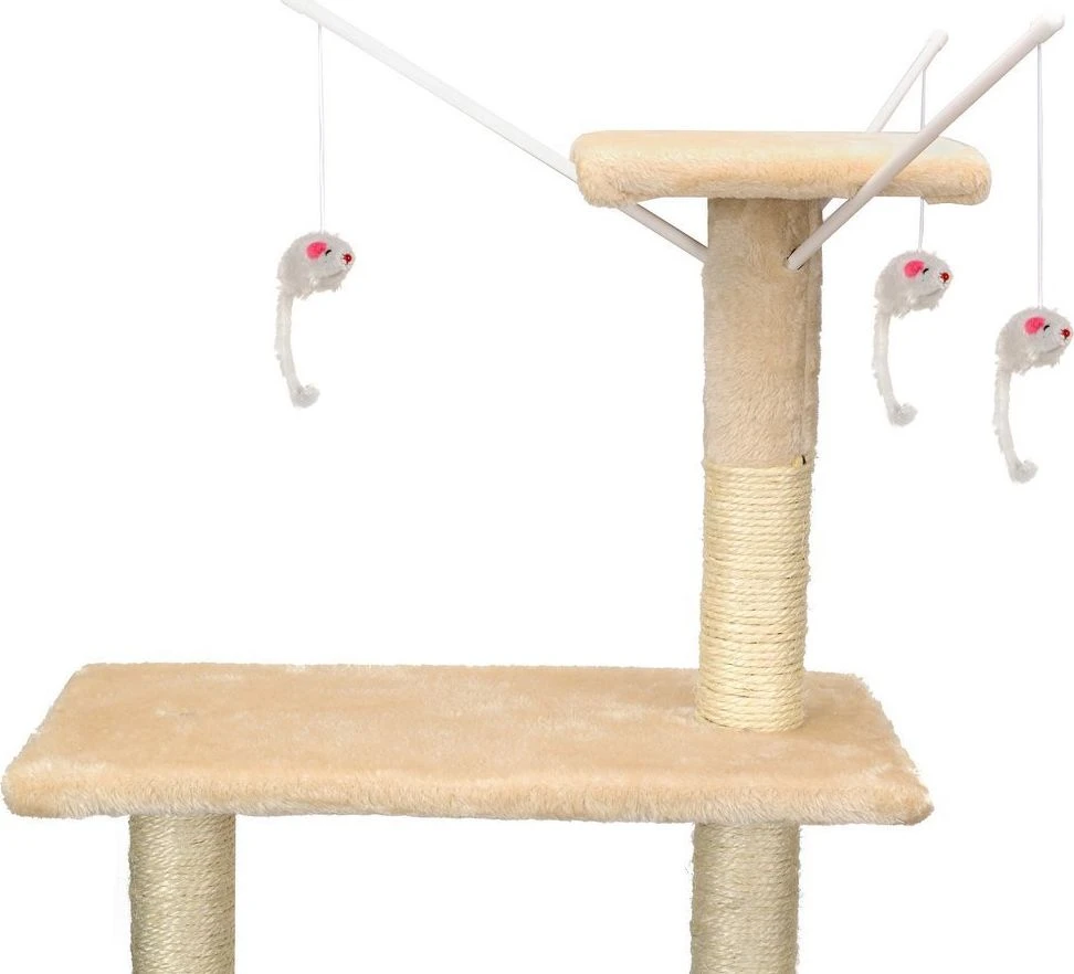 Funfit Cat Scratching Post XL su žaislais (1610)