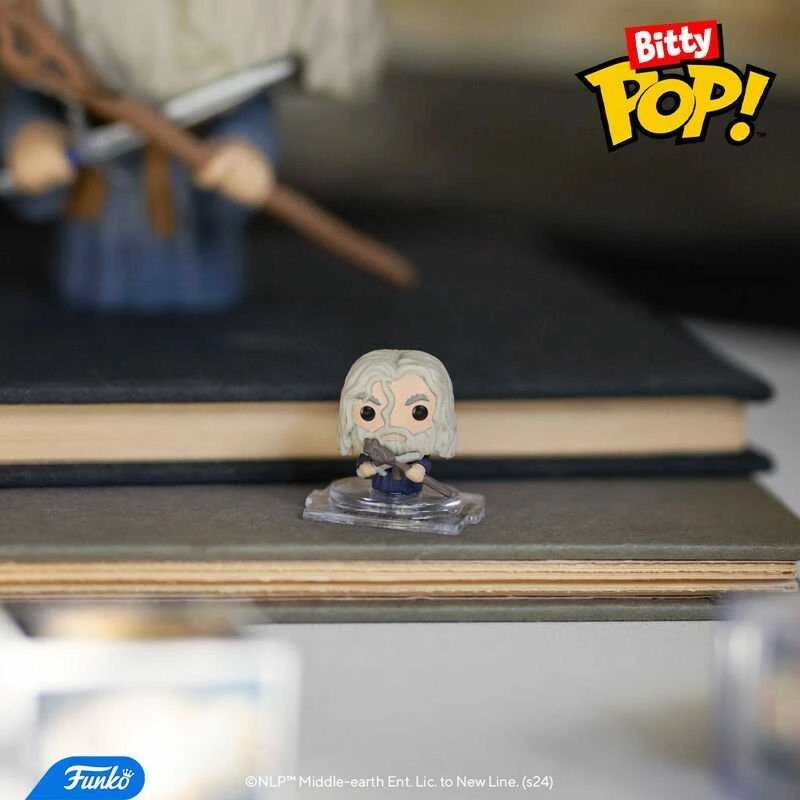 FUNKO Bitty POP! Figūrėlių rinkinys: The Lord of the Rings, ~3 cm (4 vnt.)