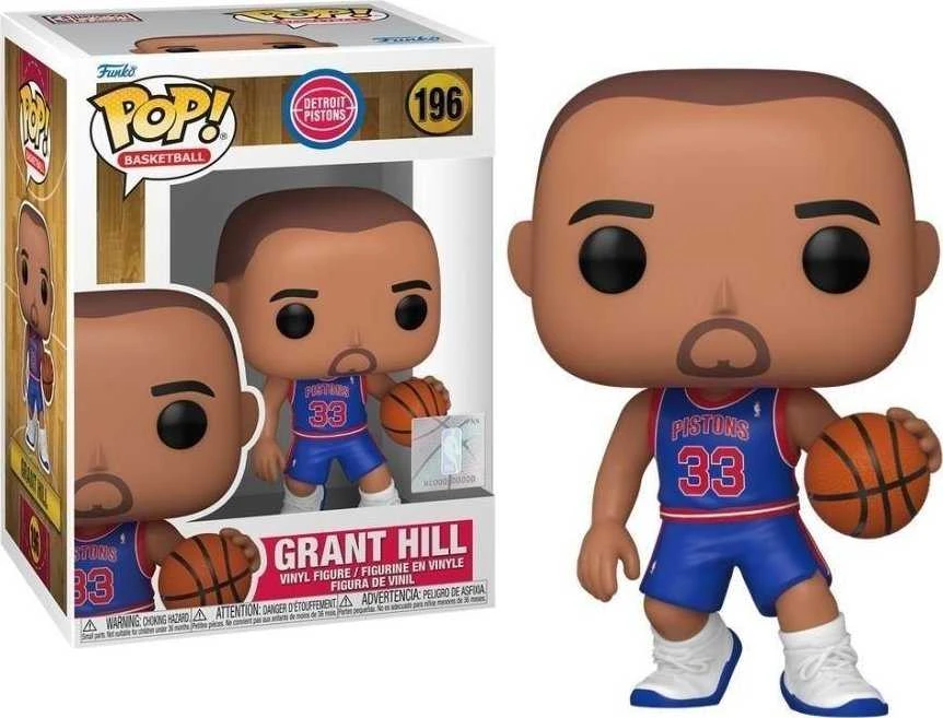 FUNKO POP! Vinilinė figūrėlė: Detroit Pistons - Grant Hill, 9.5 cm