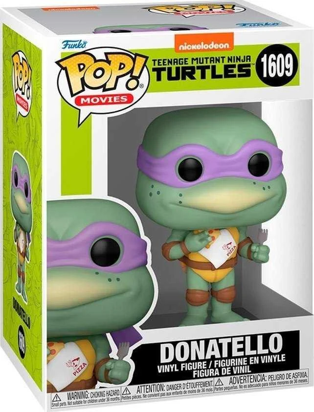 FUNKO POP! Vinilinė figūrėlė: Vėžliukai nindzės - Donatello, 9 cm aprašymas - Prekės nuotrauka