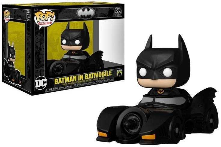 Figūrėlė Funko POP Batman su Batmobile automobiliu