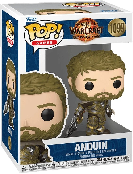 FUNKO POP! Vinilinė figūrėlė: World of Warcraft - Anduin, 9 cm