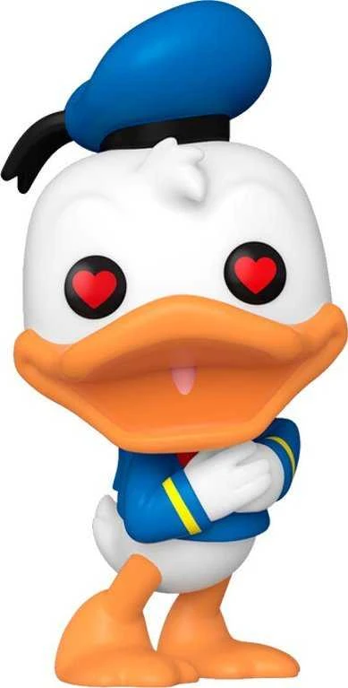 FUNKO POP! Vinilinė figūrėlė: Disney - Donald Duck with Heart Eyes, 10 cm
