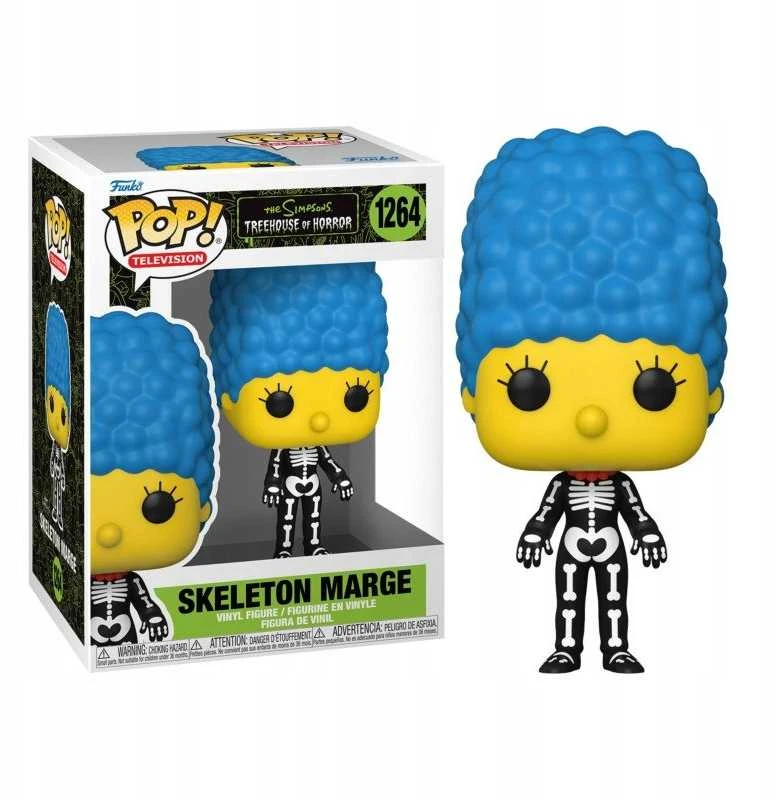 FUNKO POP! Vinilinė figūrėlė: Simpsonai – Skeletas Marge