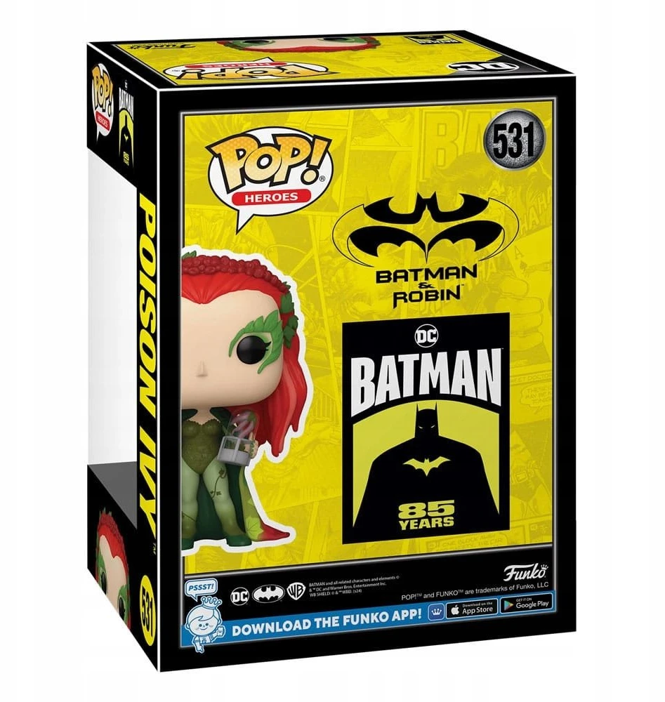 FUNKO POP! Vinilinė figūrėlė: Batman and Robin - Poison Ivy, 9 cm