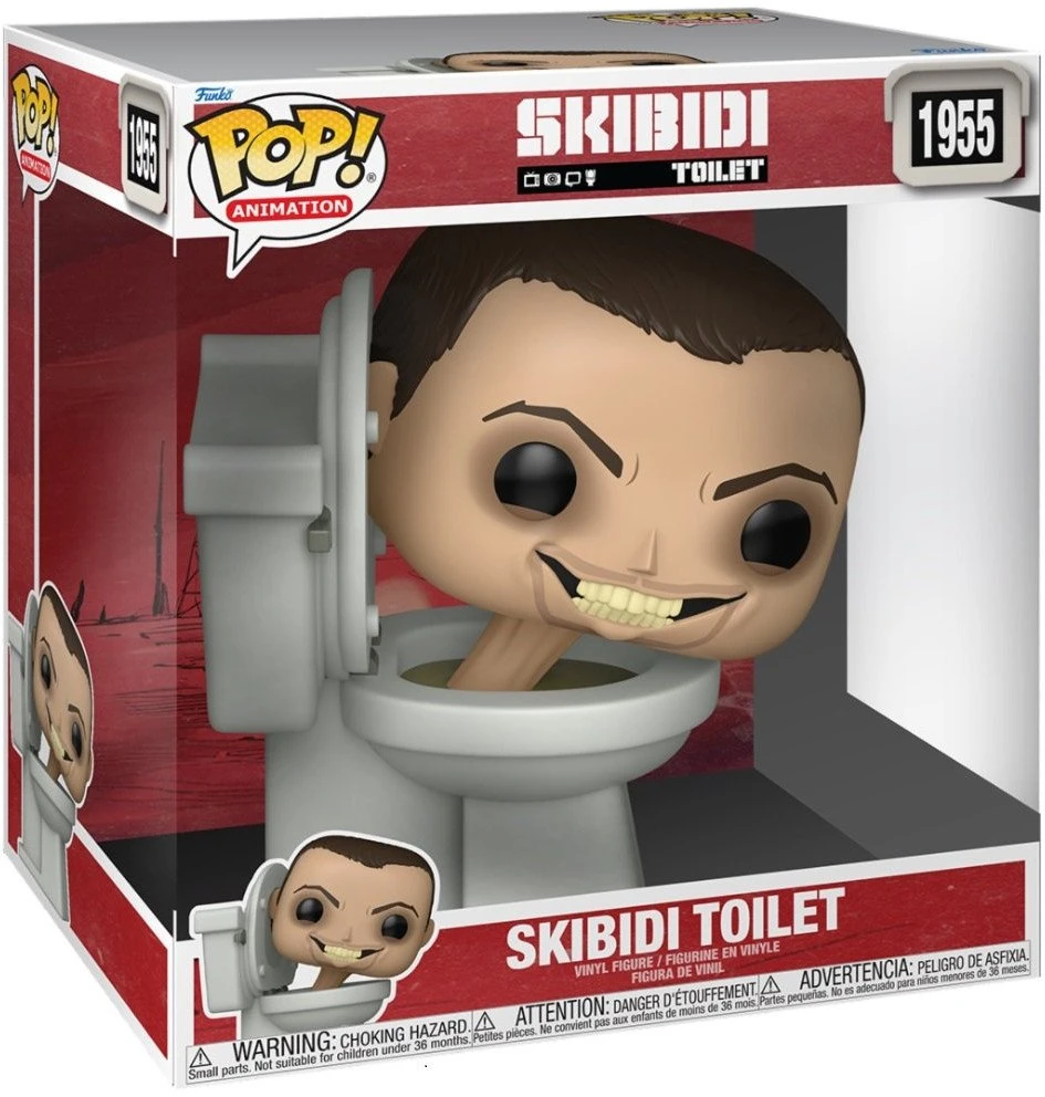 FUNKO POP! Vinilinė figūrėlė: Skibidi Toilet, 25 cm