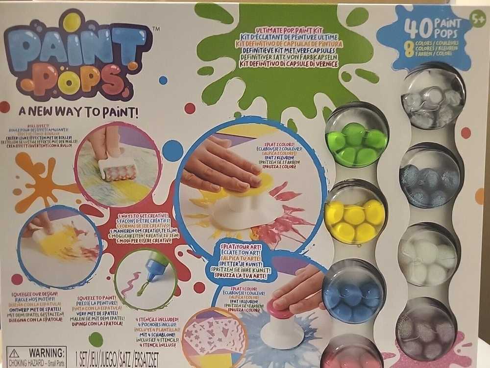 Funko Pop Paint Pops Pop and Splat pradžios rinkinys