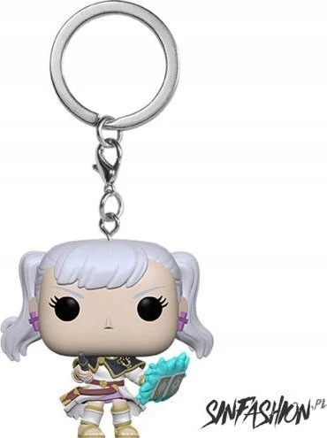FUNKO POP! Raktų pakabutis: Juodas Clover: Noelle