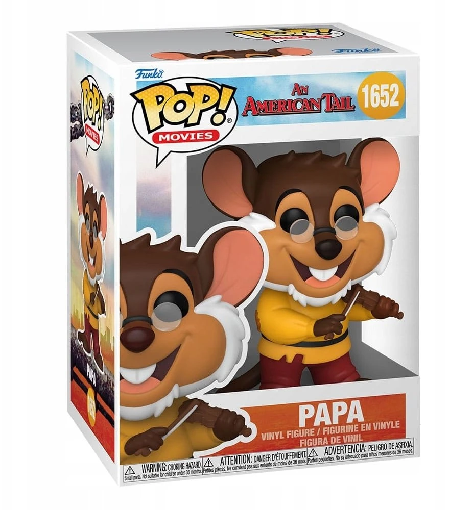 FUNKO POP! Vinilinė figūrėlė: An American Tail - Papa, 9 cm
