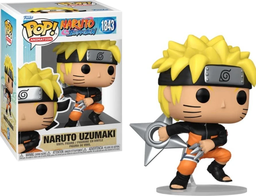 FUNKO POP! Vinilinė figūrėlė: Naruto: Shippuden - Natuto Uzumaki, 9 cm