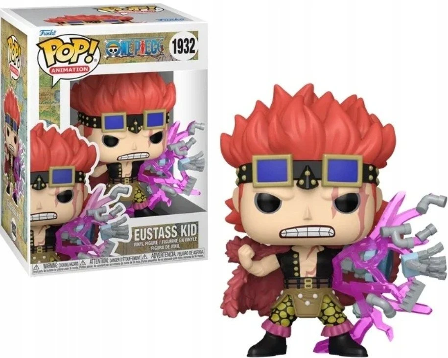 FUNKO POP! Vinilinė figūrėlė: One Piece - Eustass Kid, 9.5 cm