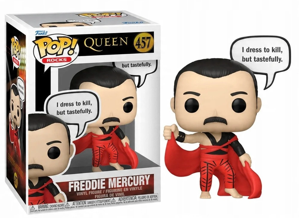 FUNKO POP! Vinilinė figūrėlė: Queen - Freddie Mercury, 9 cm