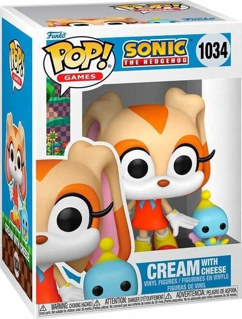 FUNKO POP! Vinilinė figūrėlė: Sonic - Cream ir Cheese