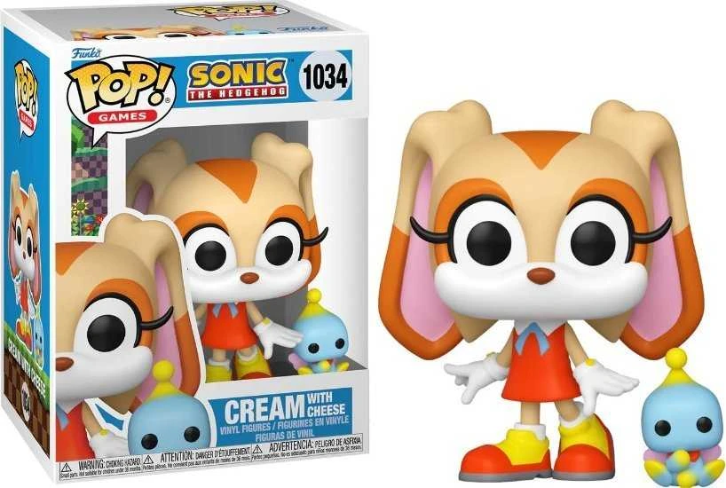 FUNKO POP! Vinilinė figūrėlė: Sonic - Cream ir Cheese