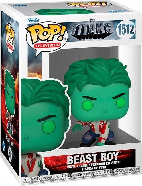 FUNKO POP! Vinilinė figūrėlė: Titans - Beast Boy, 9 cm aprašymas - Prekės nuotrauka