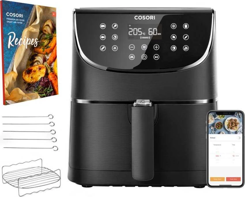 Cosori Smart CS158-AF-RXB karšto oro gruzdintuvė, 5.5l