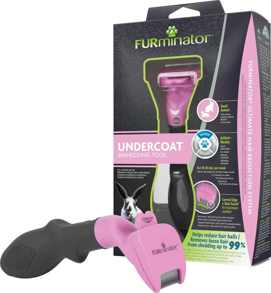 FURminator šukos smulkiems gyvūnams