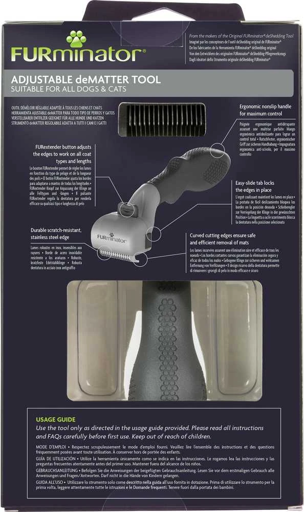 FURminator sąvėlų kirptuvas šunims ir katėms