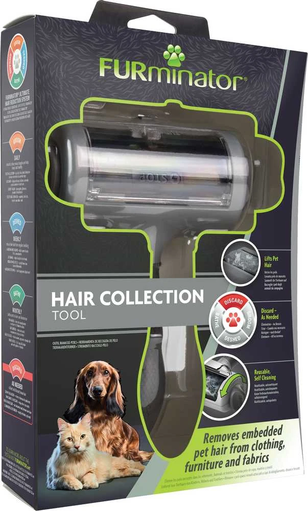 FURminator gyvūnų plaukų surinkimo įrankis