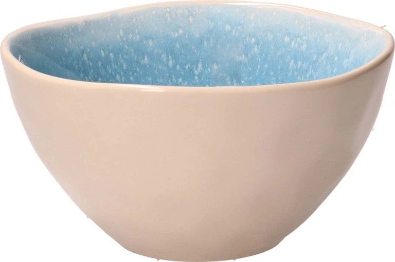 ROSE&TULIPANI CONCERTO FUSE AZZURRO Rinkinys iš 4 vidutinių dubenėlių 15 cm