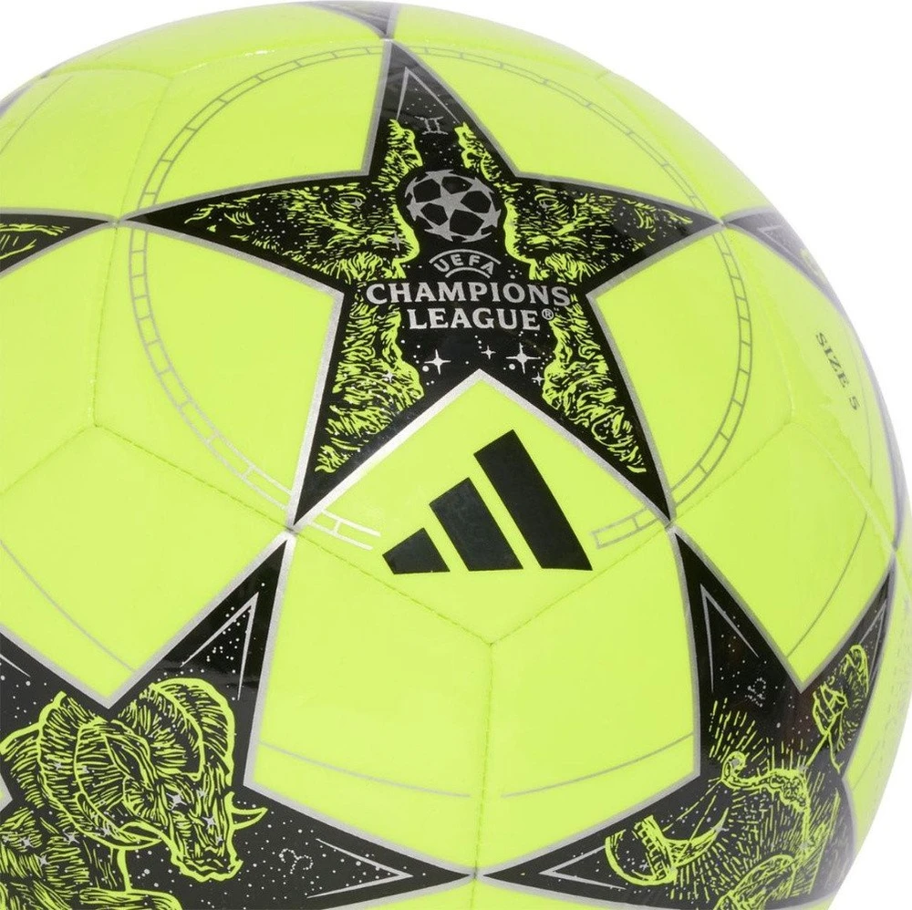 Adidas Futbolo kamuolys adidas UCL Club 25/26 League Stage geltona ir-juoda JP1537 5