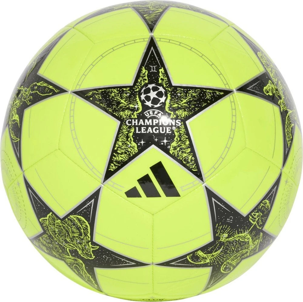 Adidas Futbolo kamuolys adidas UCL Club 25/26 League Stage geltona ir-juoda JP1537 5